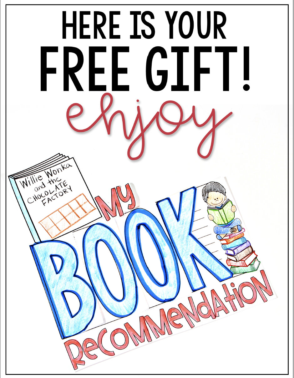 My Book Recommendation Flip Flap Book® Freebie!